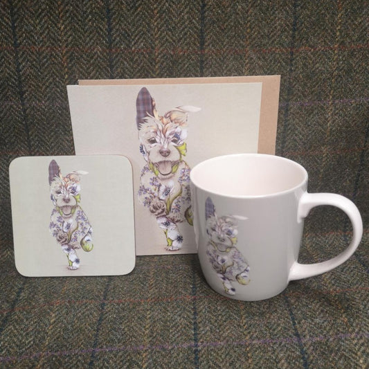 Gift Set - Card, Cup & Coaster